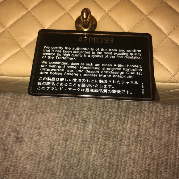 CHANEL Classic Small Double Flap￼ Beige 24K Gold Hardware ￼bag - Picture 5 of 11